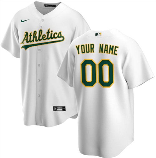Men's Oakland Athletics Customized Stitched MLB Jersey